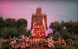 ภาพจากมิวสิควีดิโอ Burn the Witch วง Radiohead