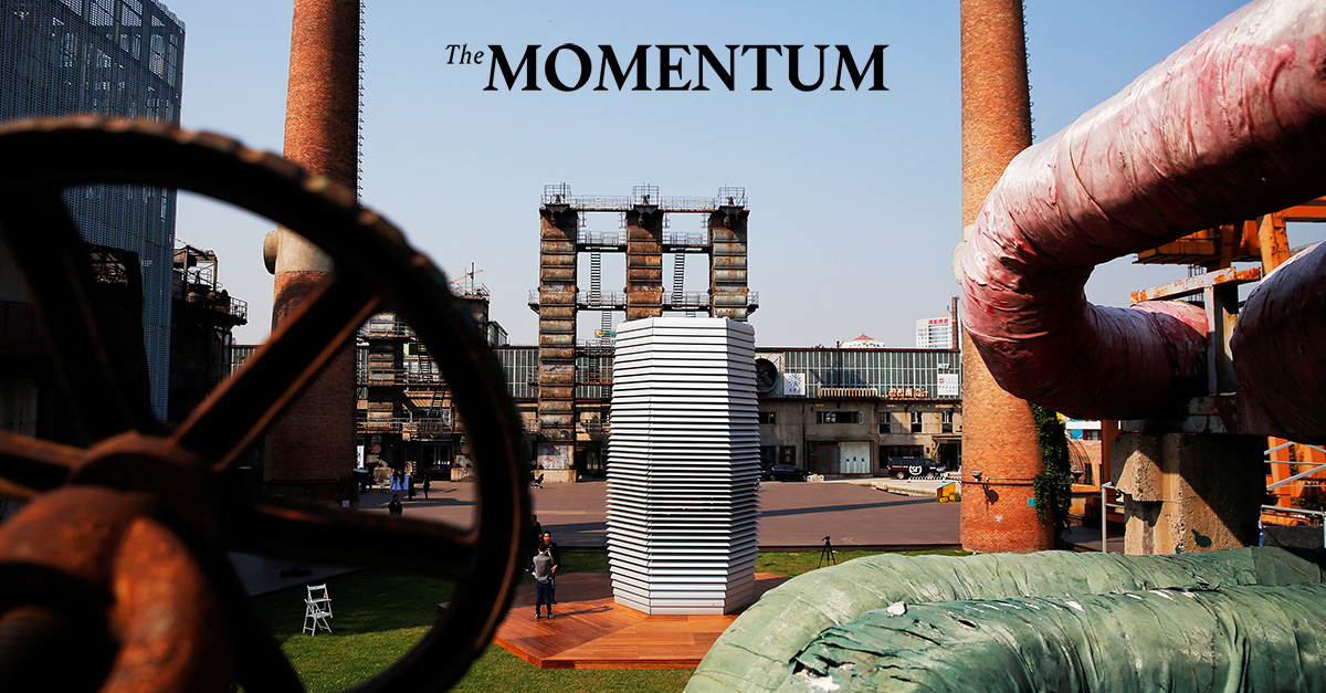 TheMo-air-filter-tower-in-china-FB | THE MOMENTUM