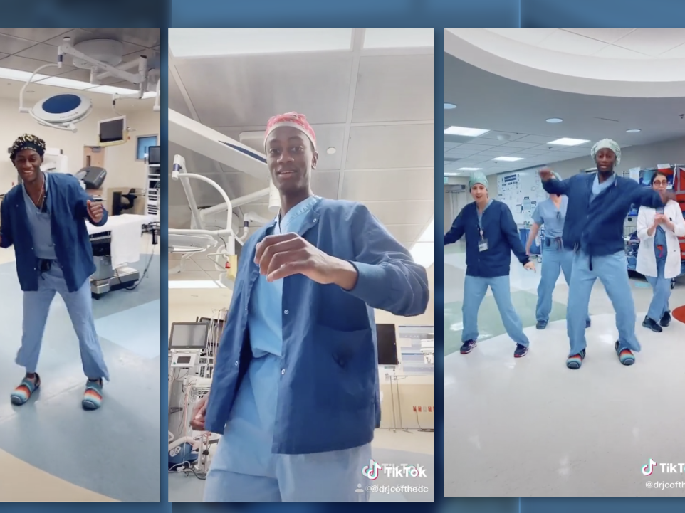 ดูสเต็ปเต้นคลายเครียดโควิด-19 จากแพทย์หนุ่ม เจ้าของฉายา TikTok Doc