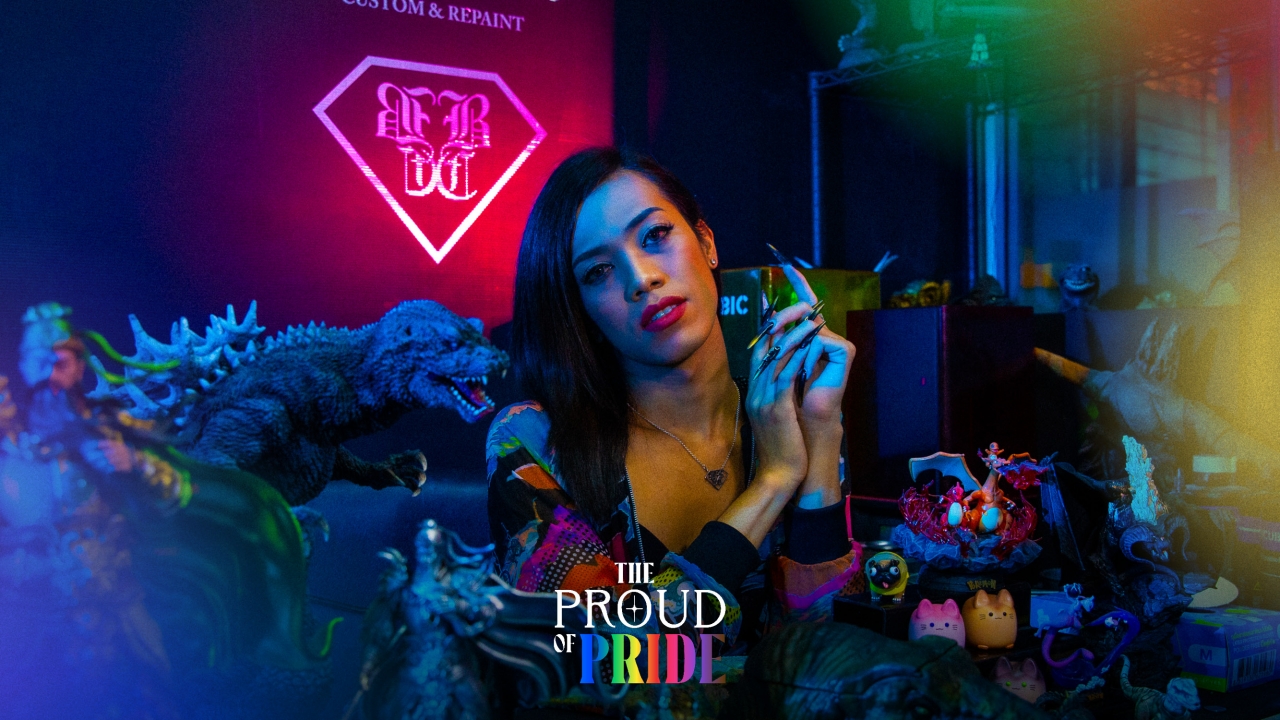 ‘Carla : Custom & Repaint’ สตูดิโอลงสีโมเดลสัตว์ประหลาด ที่ทลายข้อจำกัดด้านอาชีพต่อ LGBTQ+