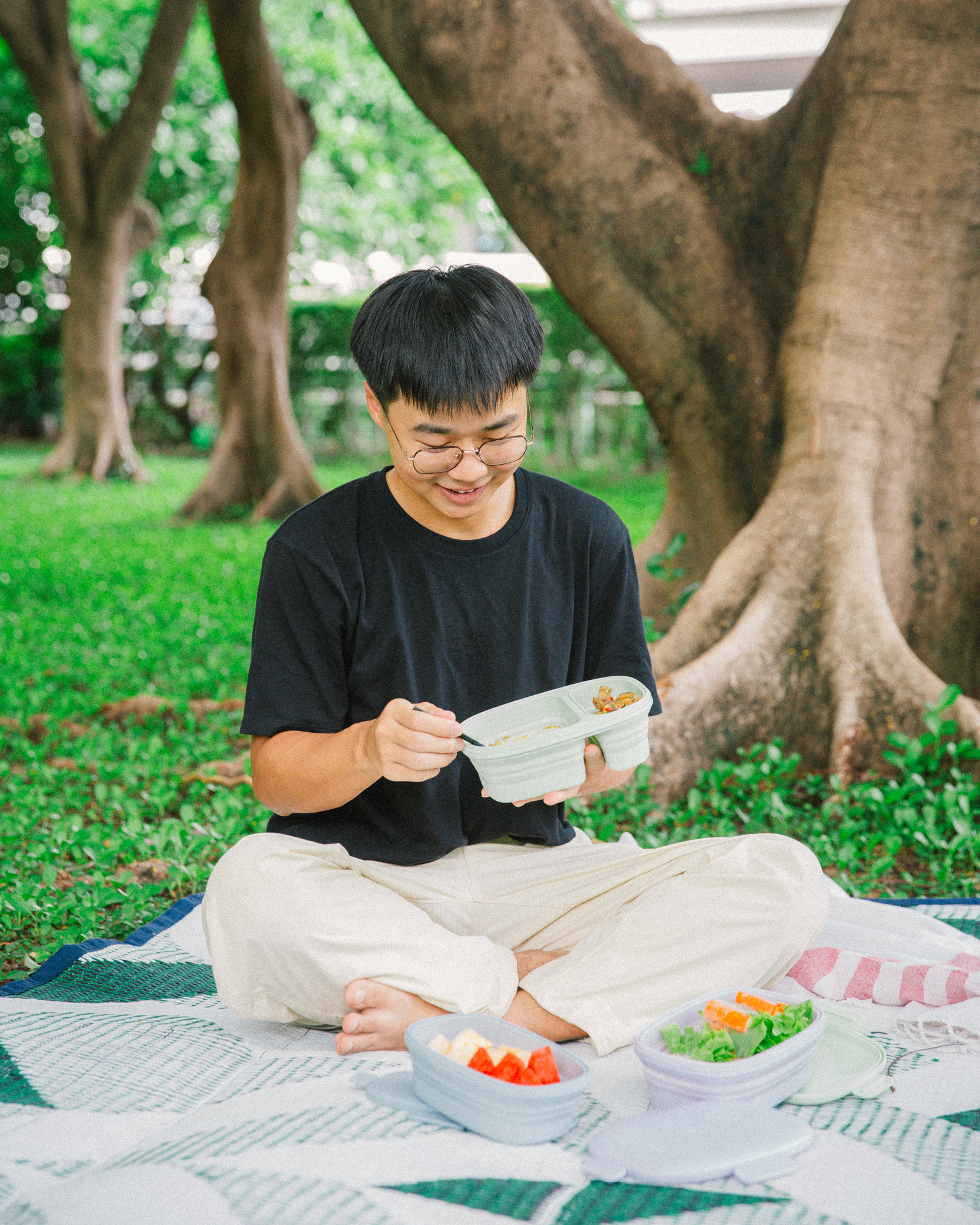 ธีธัช สู่ประเสริฐ ฮาโกะ (Hako) กล่องข้าวพับได้