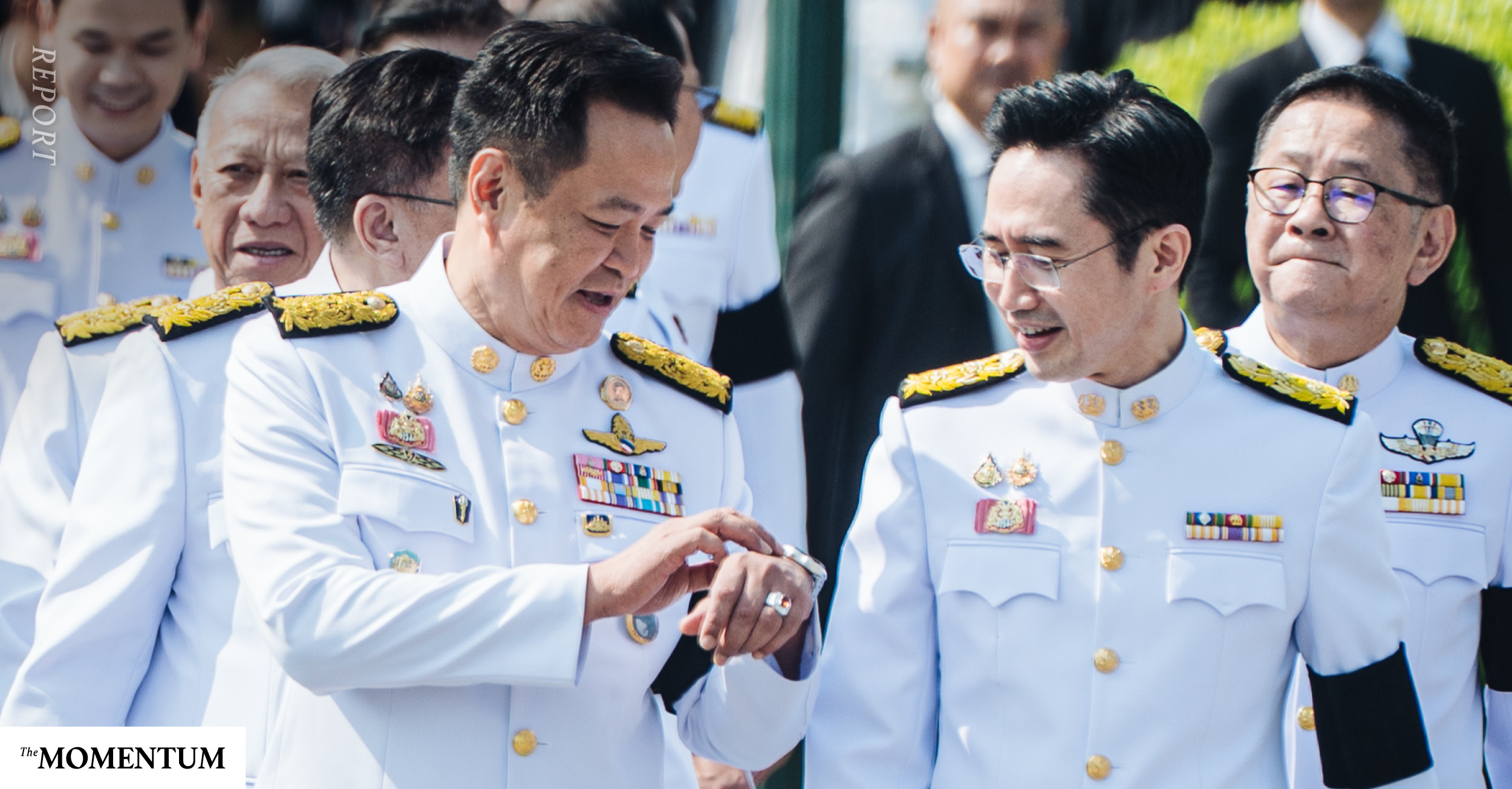 บรรยากาศ ‘ชื่นมื่นพลัส’ ‘ครม.อนุทิน 2’ ถ่ายรูปร่วมกัน ก่อนนำคณะเข้าเฝ้าฯ ถวายสัตย์